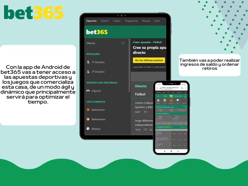 ¿Cómo instalo la app de Bet365?