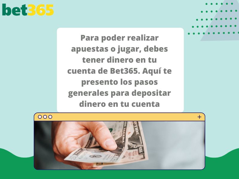 Cómo depositar dinero en casino Bet365