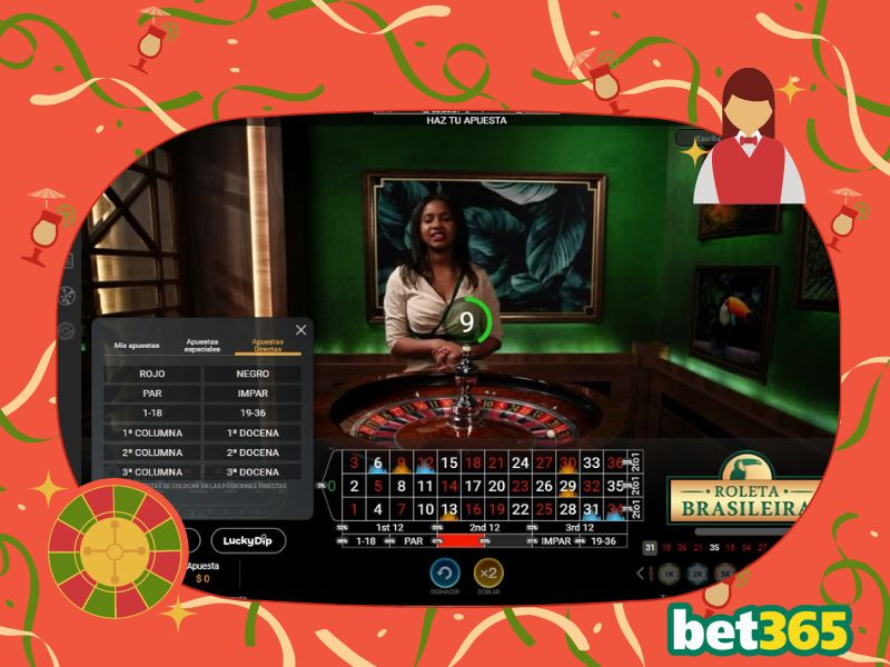 Tácticas y estrategias para jugar a la Roleta Brasileira en Bet365