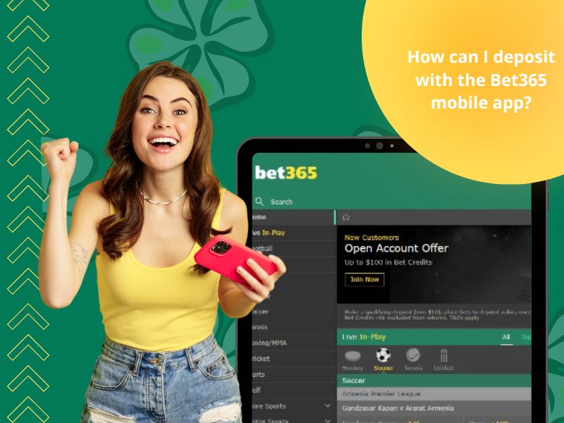 Wie zahle ich mit der Bet365 Mobile App ein?