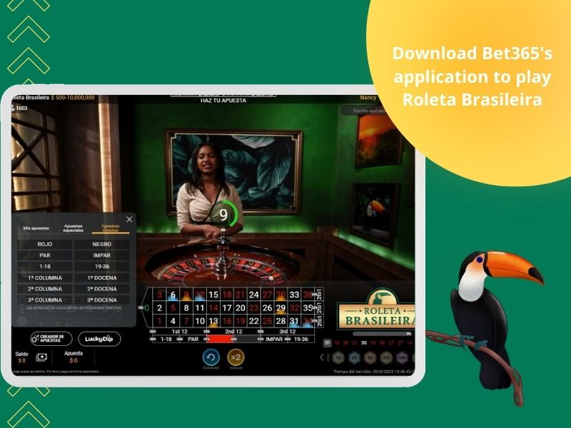 Laden Sie die Bet365-App herunter, um roleta brasileira zu spielen