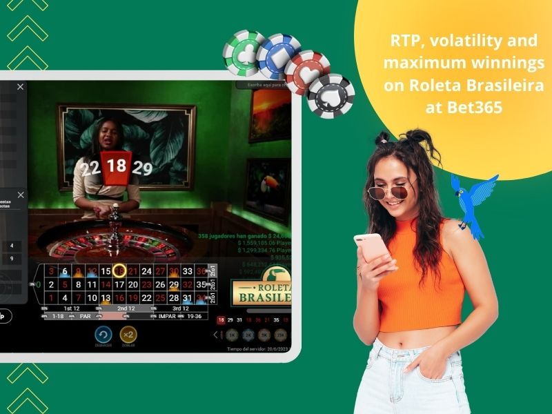 RTP, Volatilität und Maximalgewinne bei Roleta Brasileira bei Bet365