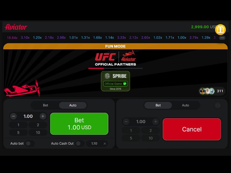 Conceção e jogabilidade do Aviator Conceção e jogabilidade do Aviator