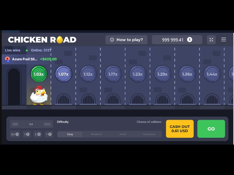 Chicken Road tema e gráficos