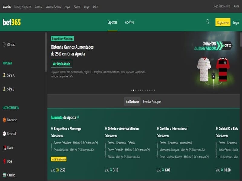 Leia tudo sobre a plataforma de jogos Bet365