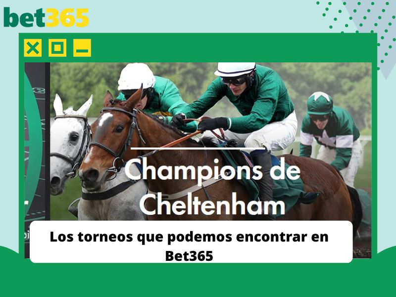 Los torneos que podemos encontrar en Bet365