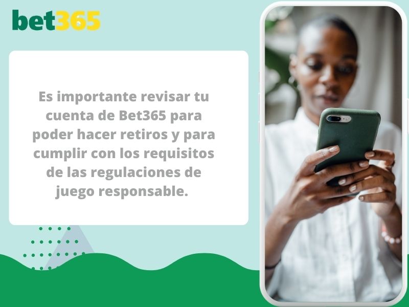 ¿Cómo verificar mi cuenta en Bet365?